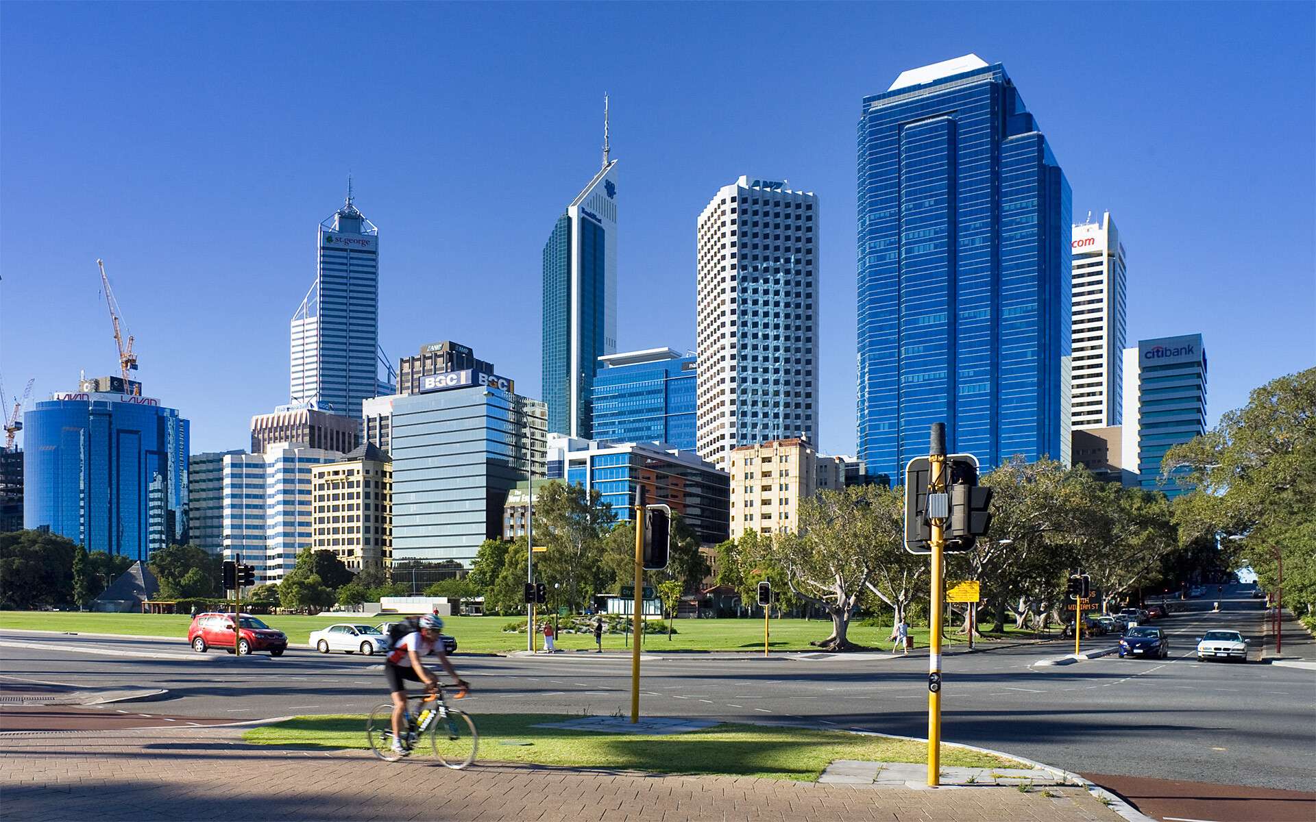 Проживание в центре города. Город Перт в Западной Австралии. Перт – столица штата Западная Австралия.