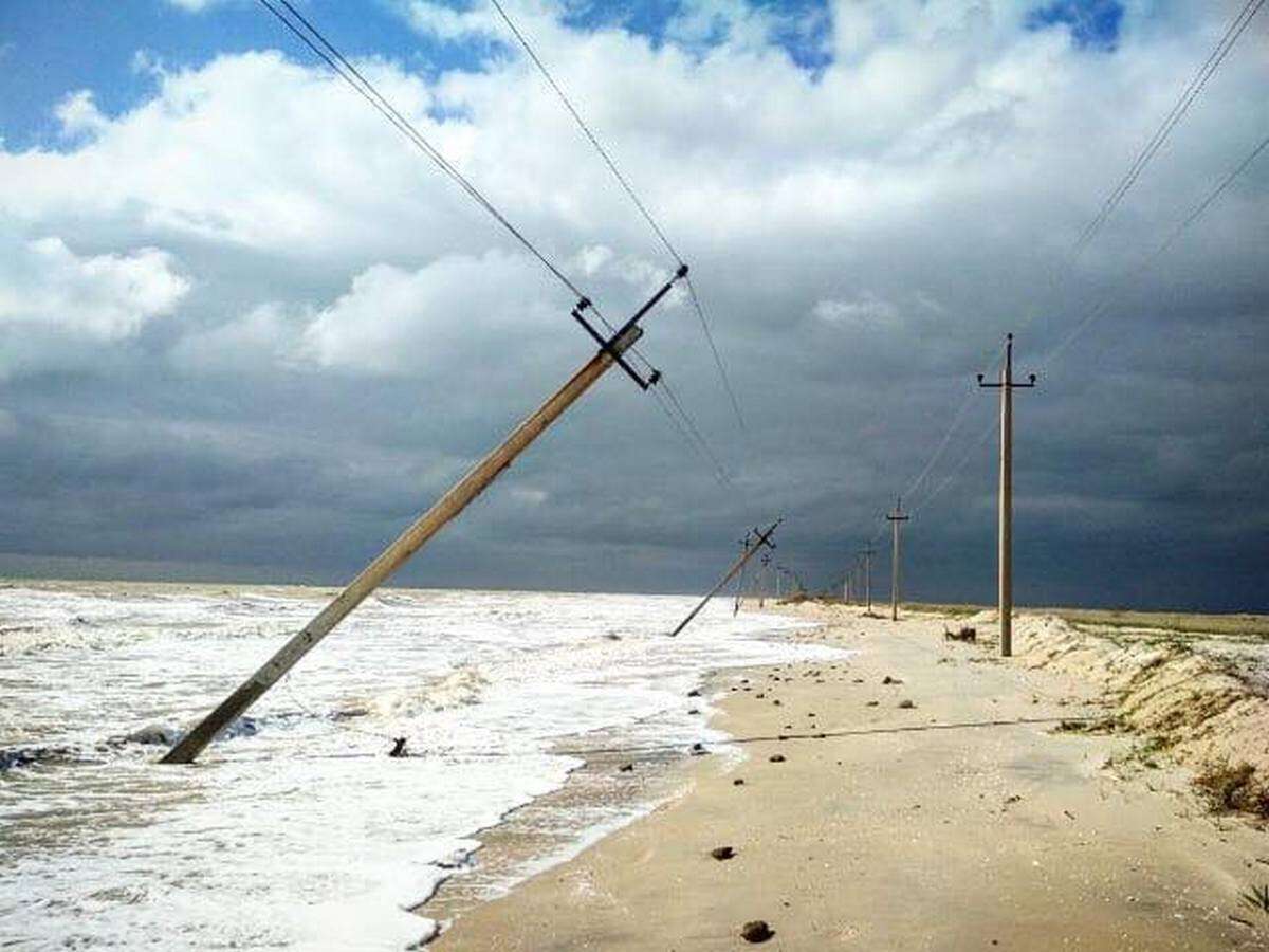 Погода кирилловка запорожская область. Фото со столбом электро в Мори.