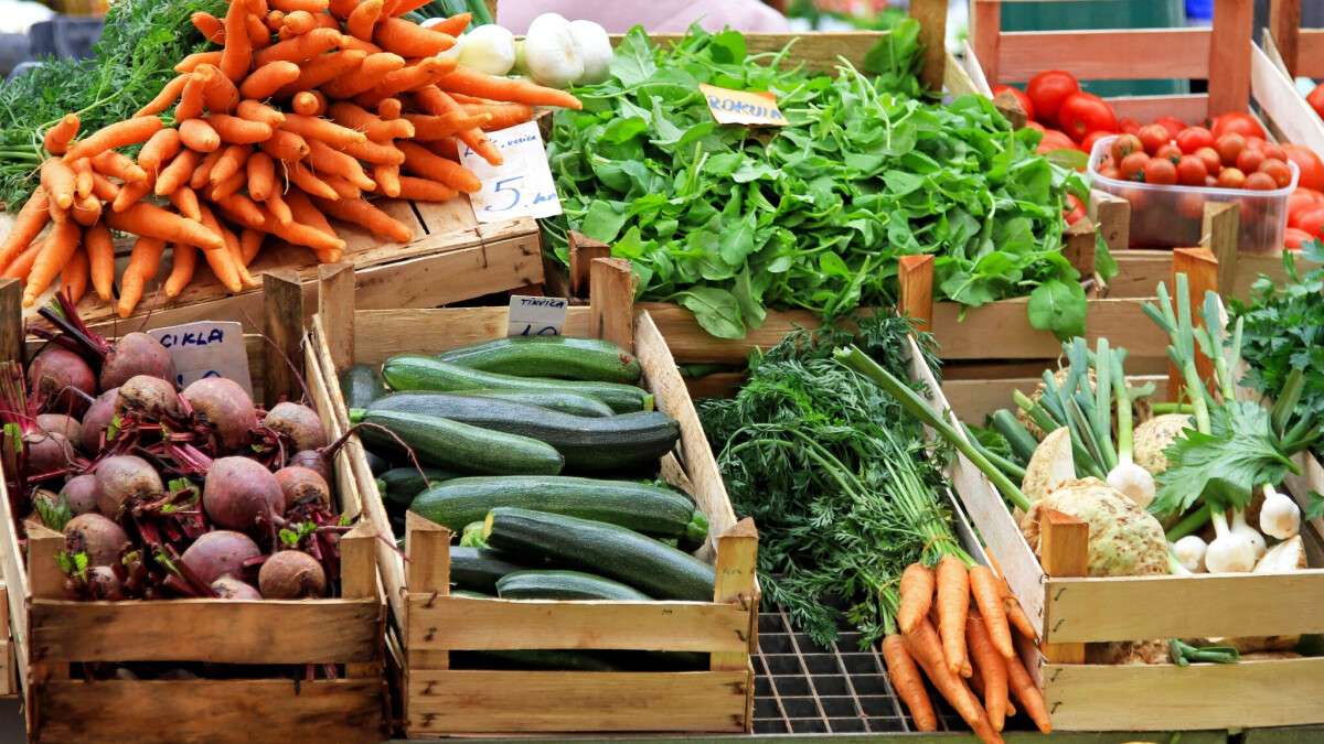 Vegetable market