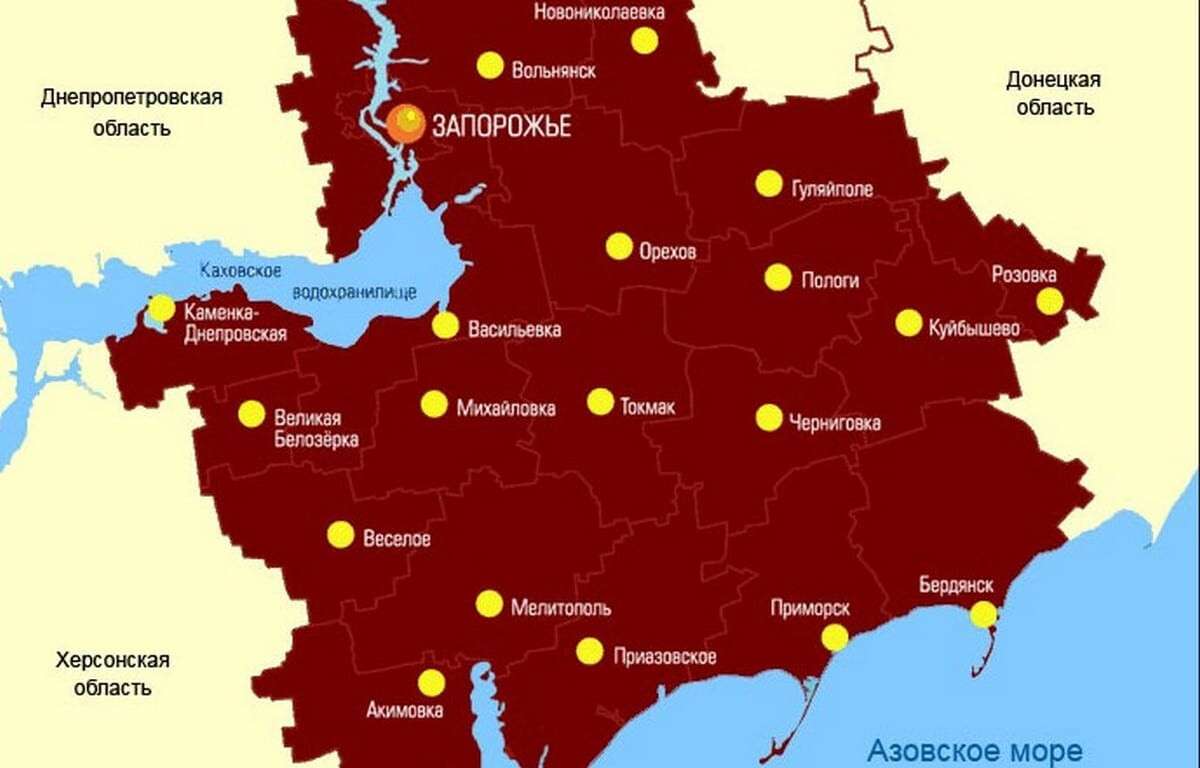 Херсон численность населения. Запорожская область на карте. Карта Запорожской области с районами. Токмак Запорожская область на карте. Карта Украины по областям Запорожская область.