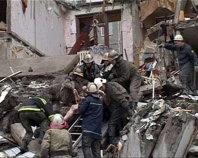 UKRAINE, GAS EXPLOSION IN DNIPROPETROVSK