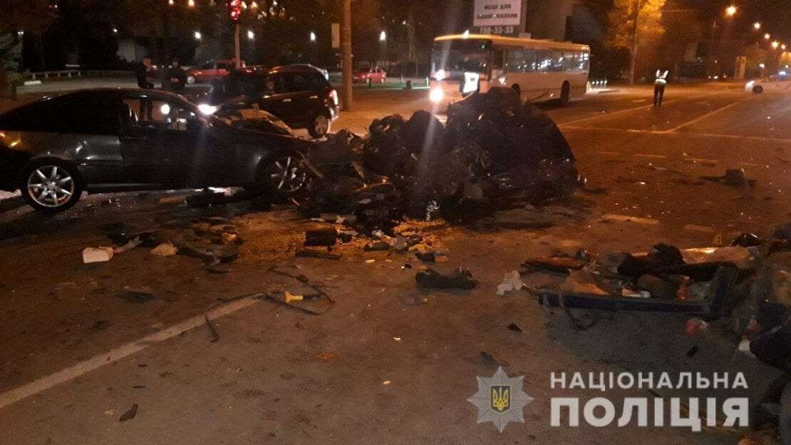 В Днепре смертельное ДТП: полиция задержала водителя-убийцу (Фото/Видео)