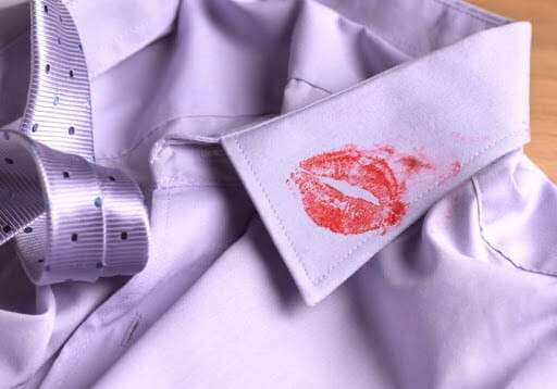 Lipstick on your collar