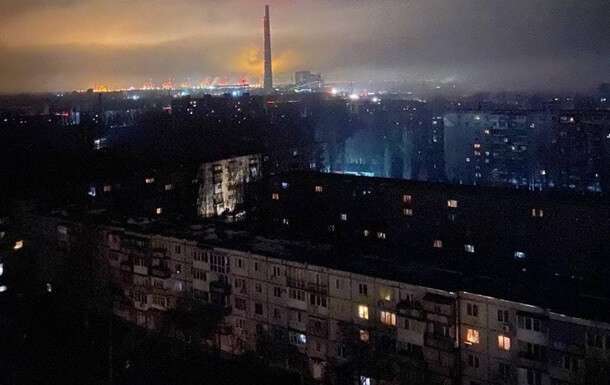 На Запорожской ТЭС произошла авария