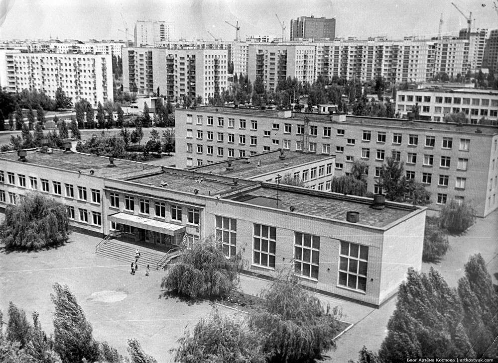 Как строился жилмассив Тополь в Днепре 50 лет назад (Фото/Видео) 