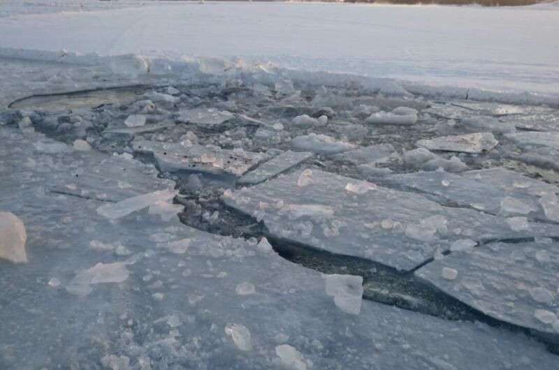 В Днепре школьник провалился под лед