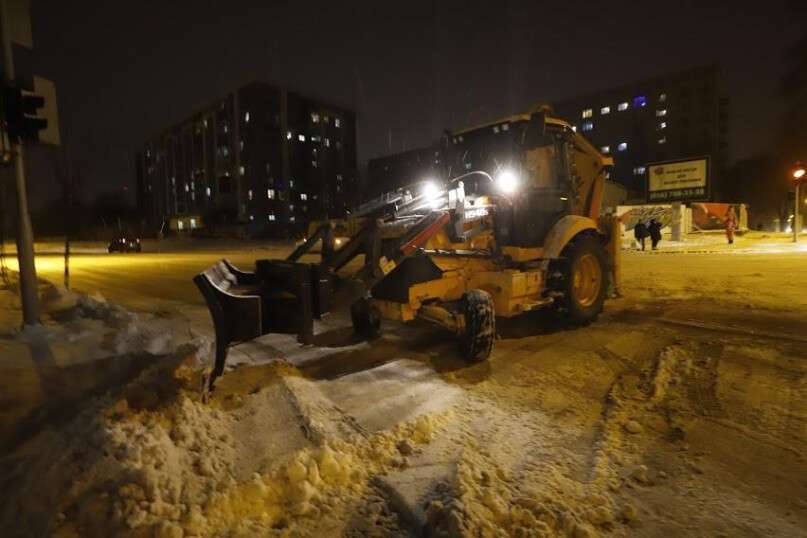 Снежный циклон обрушился на Украину