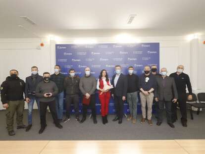 награждение бойцов