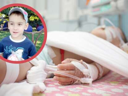 В Днепре спасают 4-летнего сына ветерана АТО