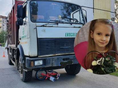 мусоровоз наехал на девочку