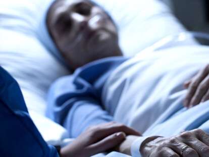 Человек присмерти