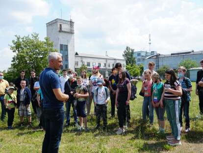 на экскурсии в электродепо