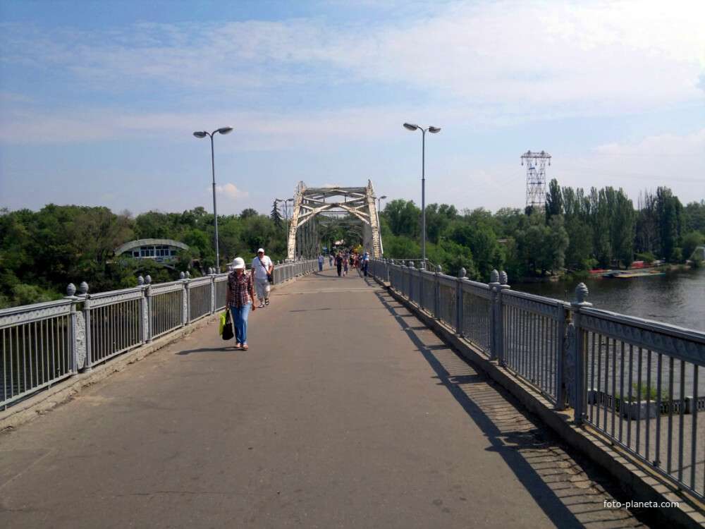 Мост на Комсомольский остров