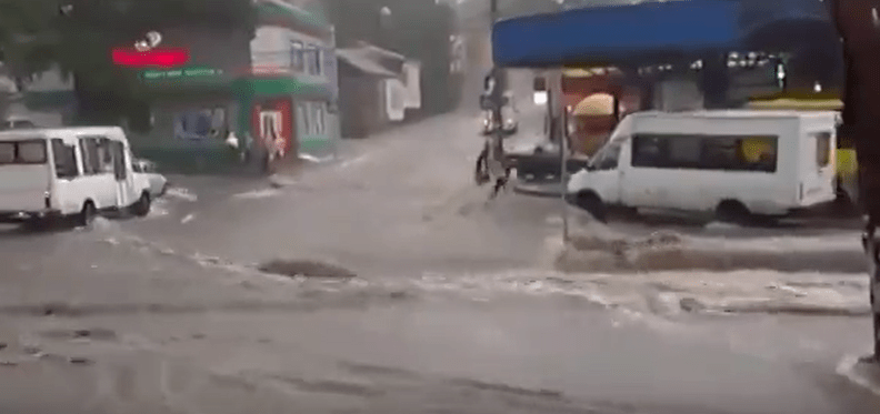 потоп в Донецке