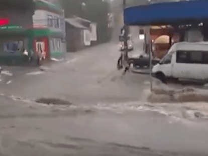 потоп в Донецке