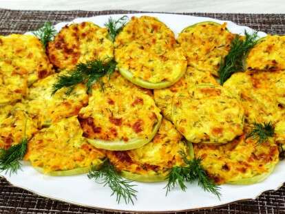 кабачки шапочкой