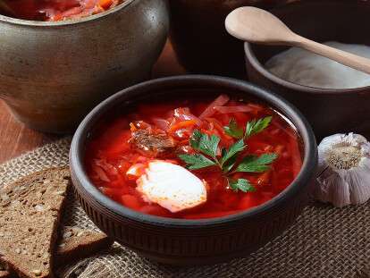 борщ в космос