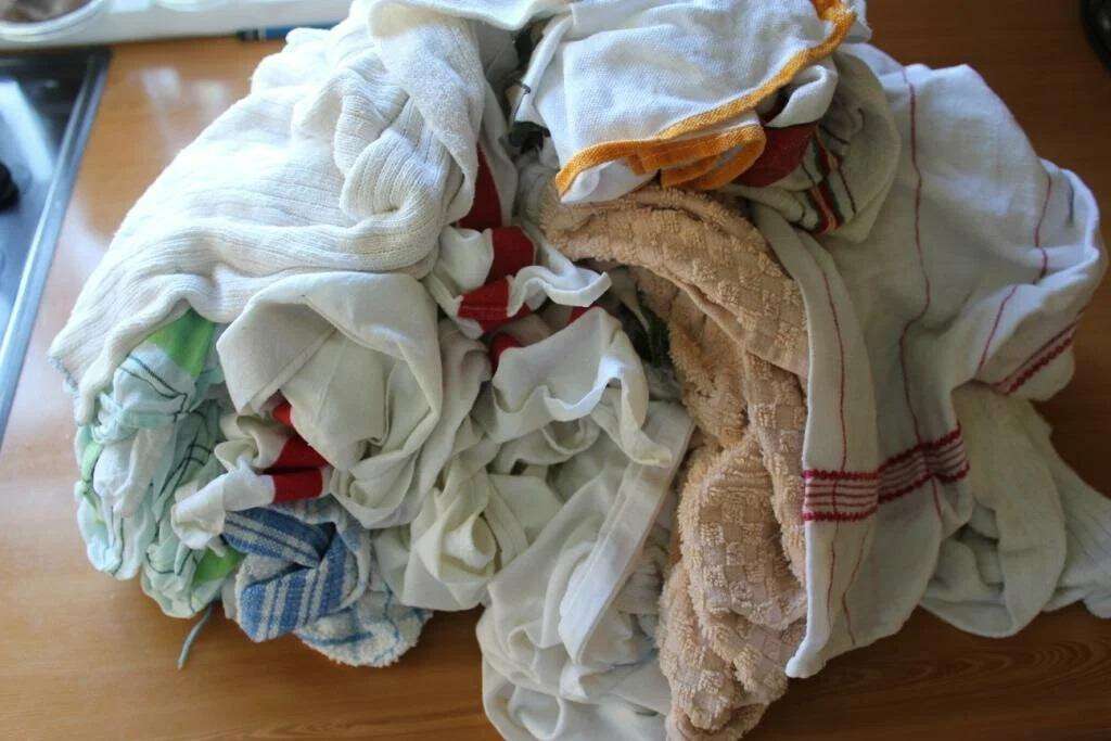 чистые полотенца