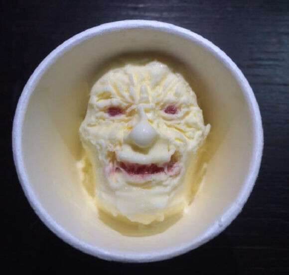 Лицо-мороженое