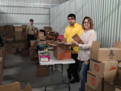 Олександр Санжара, Олег Репан і Тамара Денисенко