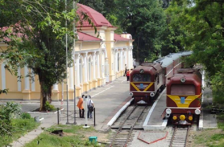детская железная дорога