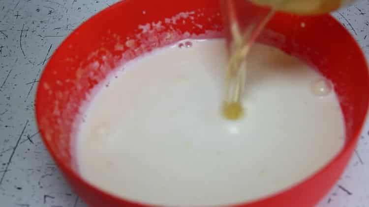 Желатин с молоком (фото)