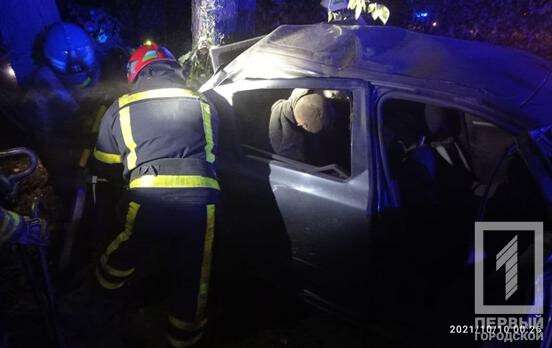 Авария с автомобилем Skoda под Кривым Рогом – спасатели вырезали пассажира 1