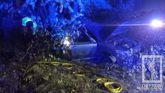 Авария с автомобилем Skoda под Кривым Рогом – спасатели вырезали пассажира