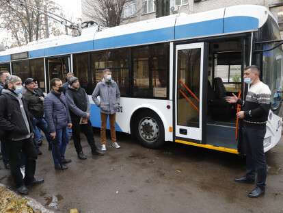 школа водителей троллейбусов Днепр