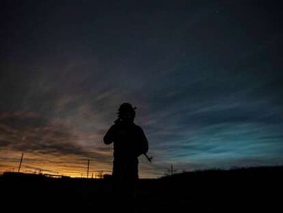 ночь на передовой