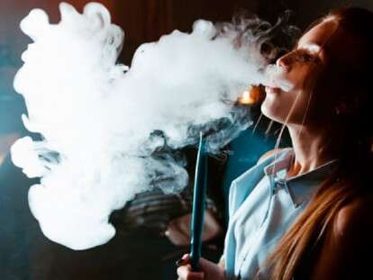 курение кальяна