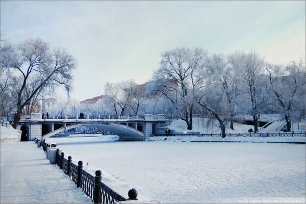 зима 1987 в Днепропетровске