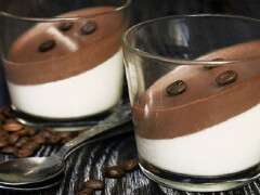 Шоколано-ванильный десерт