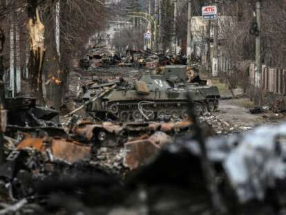 уничтоженная техника России