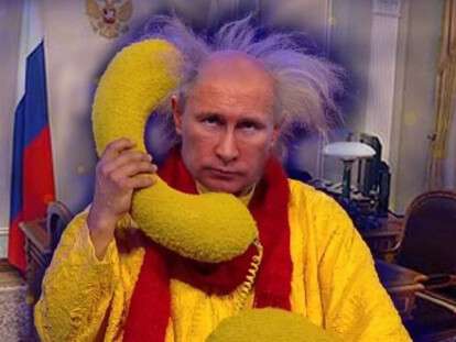 путин клоун