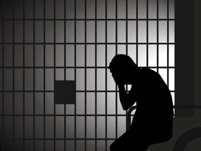 Человек за решеткой