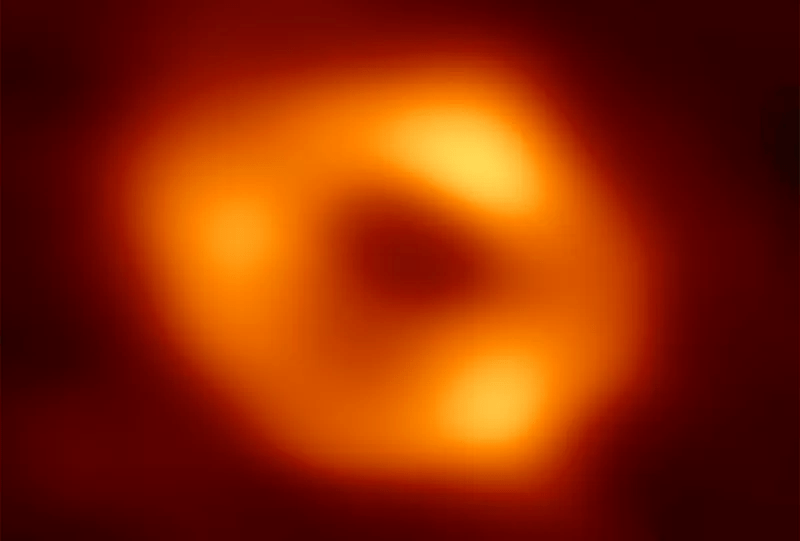 фото черной дыры в млечном пути