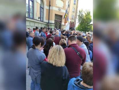 очереди за маркой в Днепре