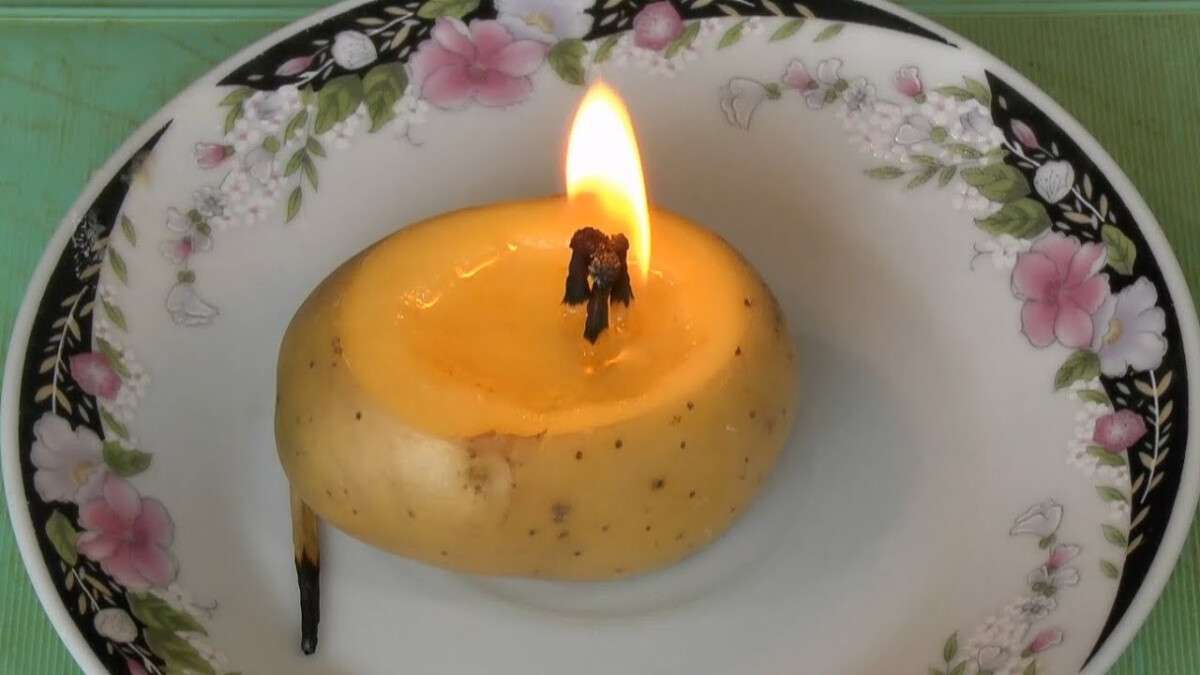 Как сделать свечи своими руками дома