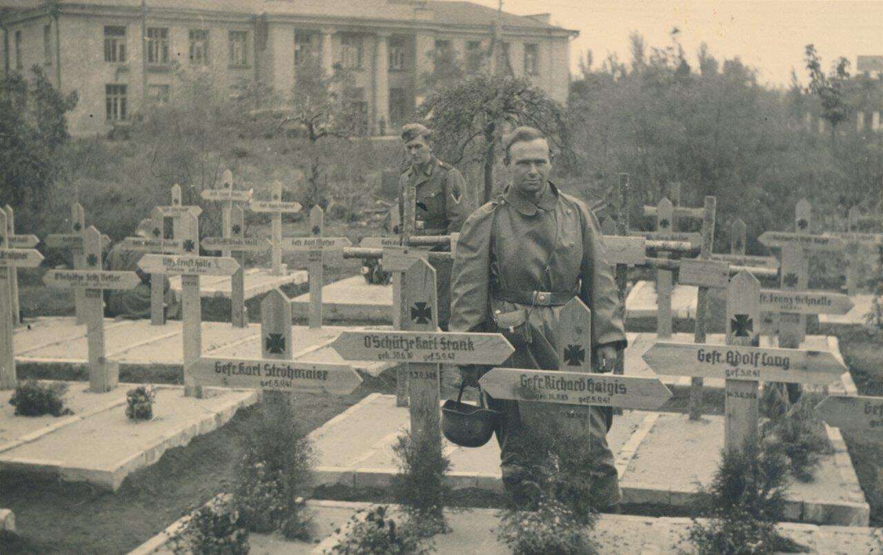 кладбище нем солдат