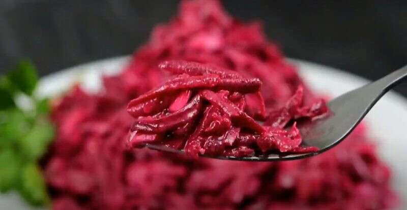 салат свекла