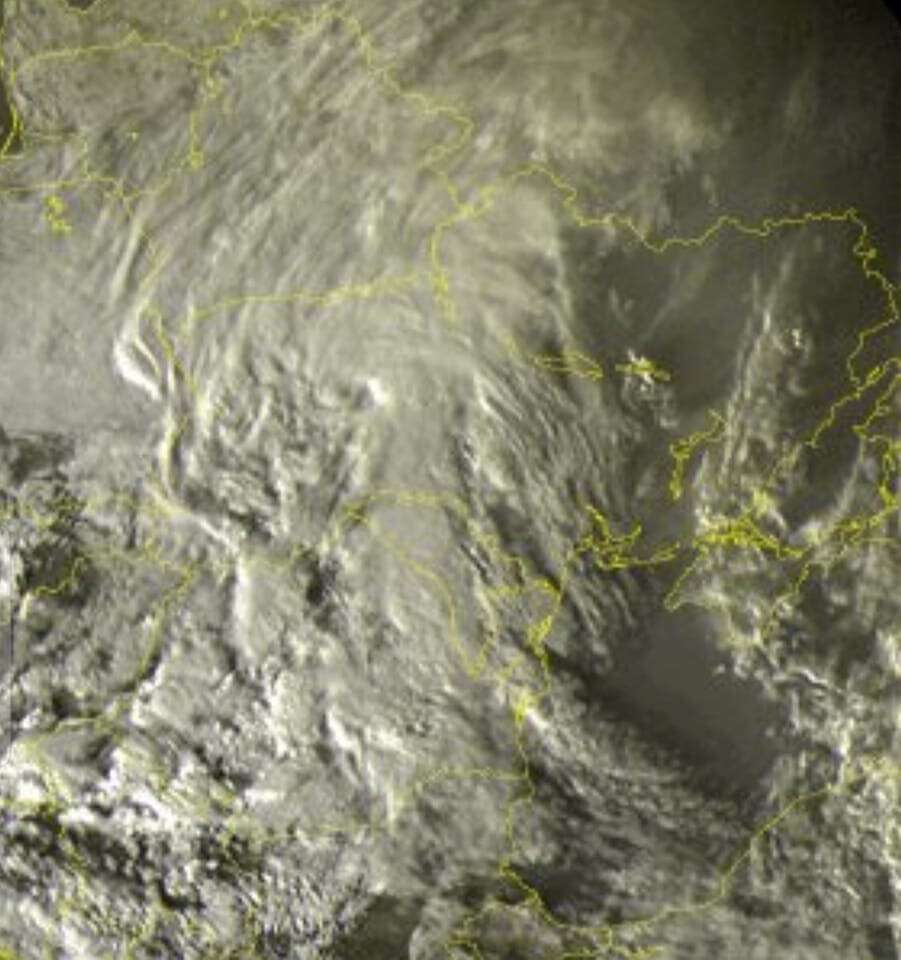 погода снимок из космоса