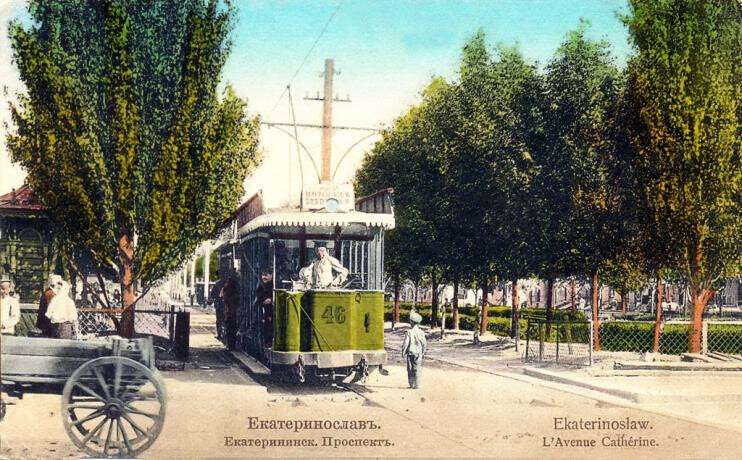 первый трамвай