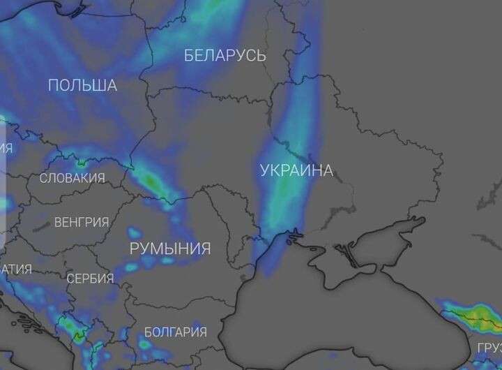 карта погоди