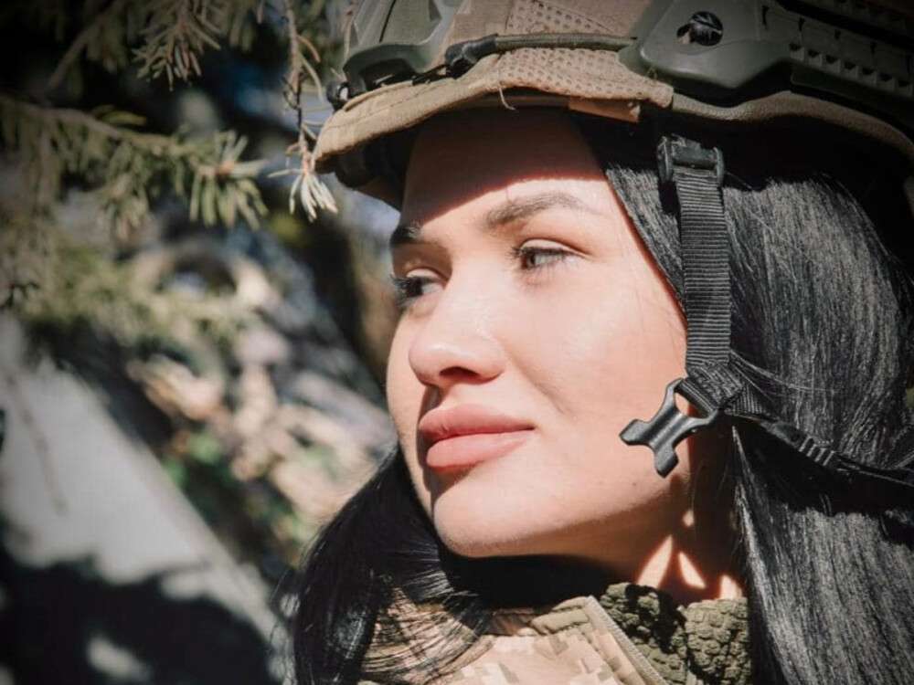 дівчина-боєць десантної бригади з Дніпропетровщини