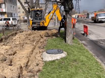 тротуар на Батумской