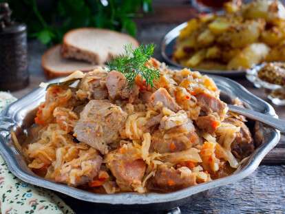 капуста с индейкой