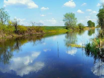 річка Оріль, Дніпропетровщина