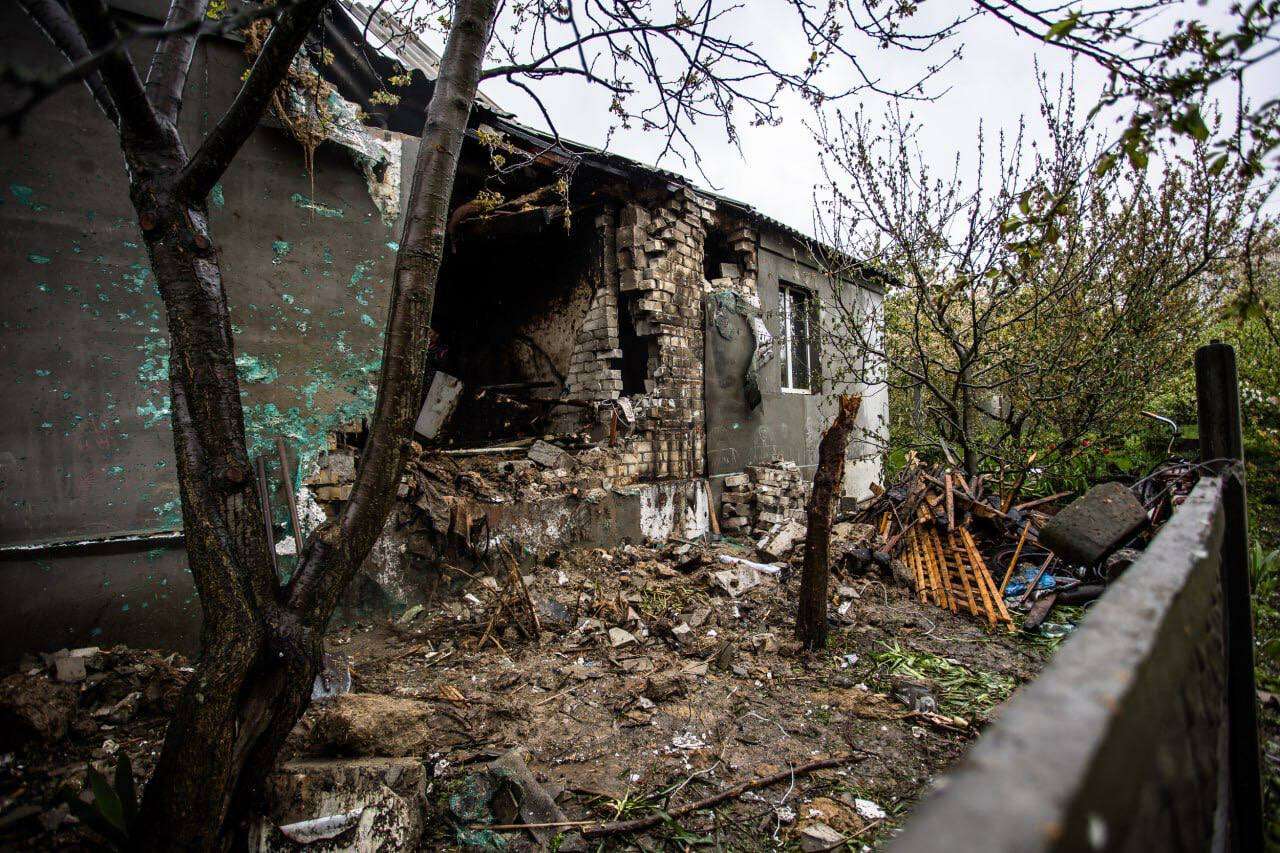 разрушен дом учительницы