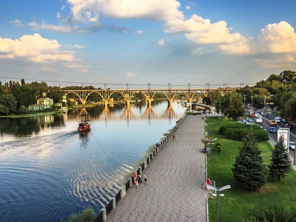 Знаменита Набережна Дніпра: що було колись на її місці (фото ...